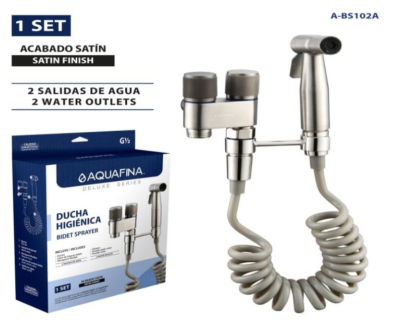 Ducha sanitaria satin AF