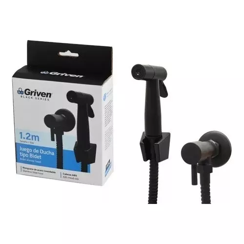 Ducha sanitaria negra griven