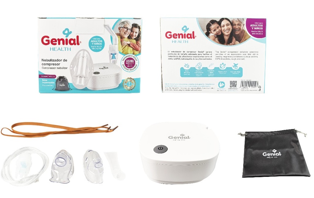 Nebulizador de compresor Genial