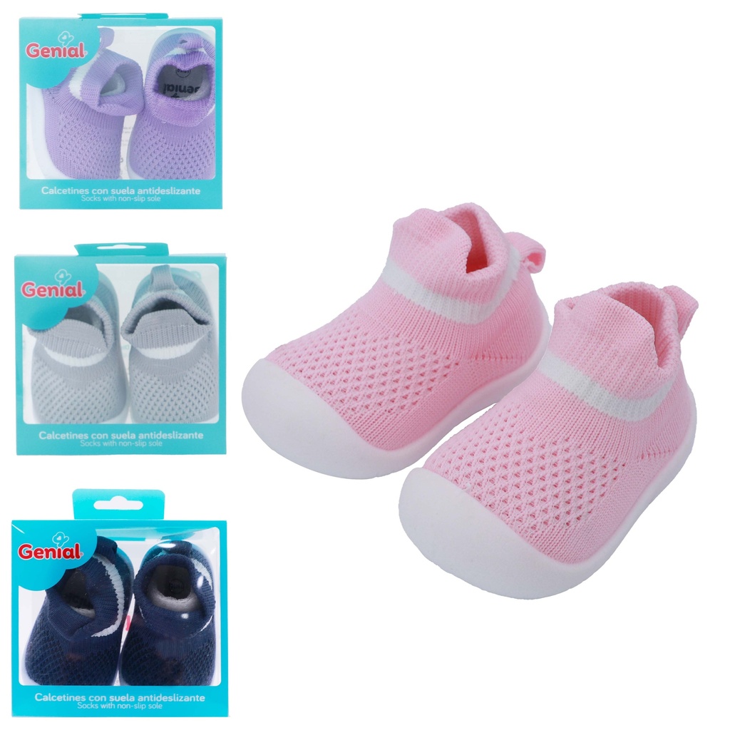 Calcetines con suela antideslizante genial