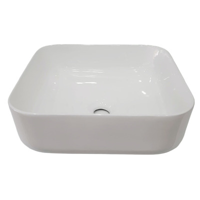 Lavamanos bowl blanco cuadrado 38*38*14