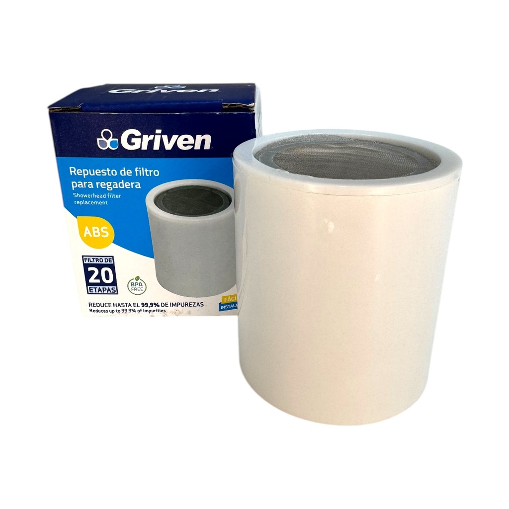 Repuesto para filtro de regadera griven