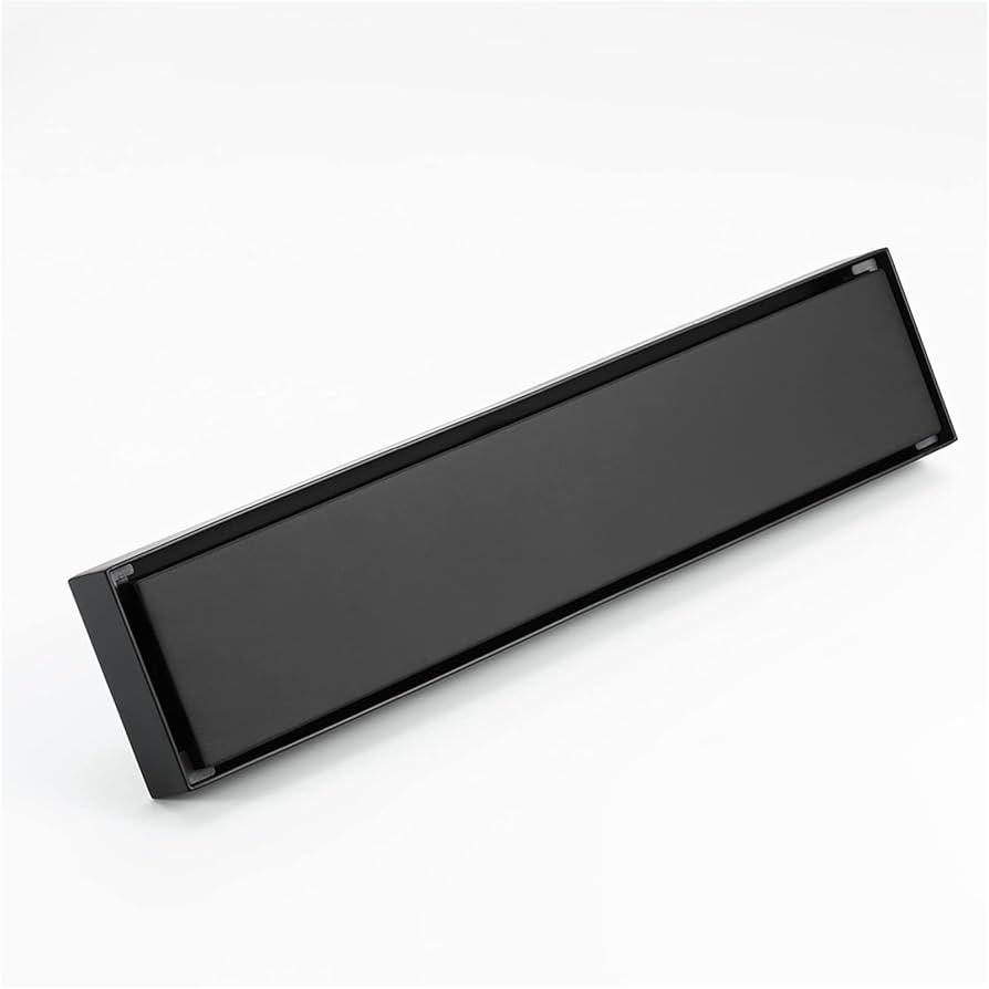 Desague de ducha lineal negro 30cm BT