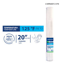 Cartucho repuesto de carbon 20" aquafina