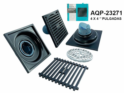 [aqp-23271] desague de ducha negro AP