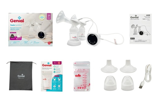 [gn-yd1133s] Extractor de leche doble electrico genial