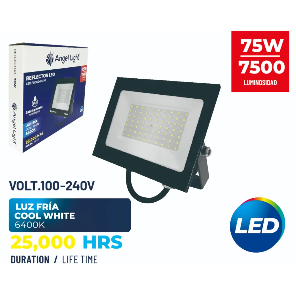 Reflector led 75watts angel light