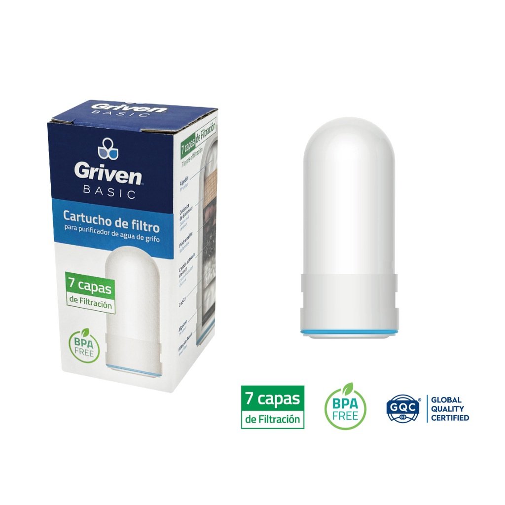 Repuesto de filtro para purificador de grifo griven