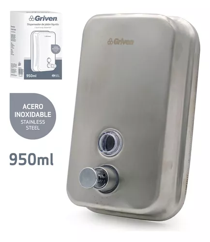 [gv-sd-ss] Dispensador de jabon liquido Satinado griven
