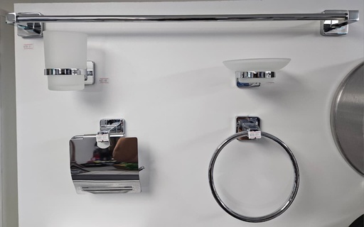 [3300c] accesorios de baño 5 pcs cromado bt